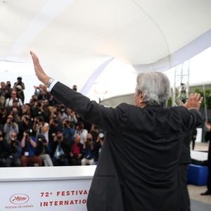 Photocall de la Palme d’or d’honneur à Alain Delon lors du 72ème Festival International du film de Cannes. Le 19 mai 2019  © Jacovides-Moreau / Bestimage