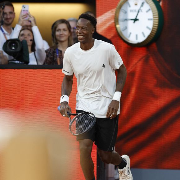 À 39 ans, Gaël Monfils s'apprête à ranger définitivement ses raquettes après un ultime Roland-Garros.

Gael MONFILS - Soirée "Gael & Friends" à Roland Garros sur le court Phlippe Chatrier à Paris le 21 mai 2026.