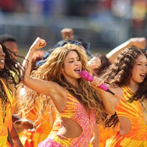 19 juillet 2026, East Rutherford (New Jersey, États-Unis) – La chanteuse colombienne et superstar Shakira s'est produite lors du spectacle de la mi-temps de la finale de la Coupe du monde de la FIFA 2026 opposant l'Espagne à l'Argentine, au MetLife Stadium d'East Rutherford, dans le New Jersey.

Crédit photo : Jess Stiles / ZUMA Press Wire / Bestimage.