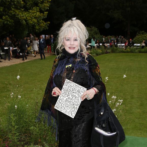 Armande Altai - People au defile de mode Haute-Couture Automne-Hiver 2013/2014 "Franck Sorbier" a l'ambassade de Suisse a Paris. Le 3 juillet 2013. PIX4U / BESTIMAGE