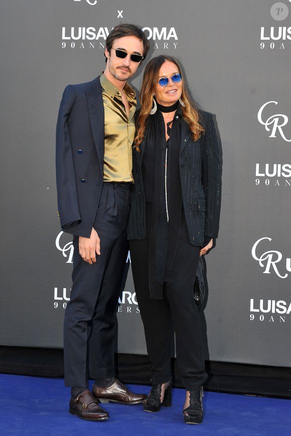 Daniele Cavalli, Eva Cavalli Duringer - Arrivées au défilé célébrant le 90ème anniversaire de la marque Luisaviaroma à Florence, le 13 juin 2019.

Photo : SGP / BESTIMAGE