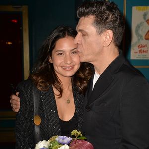 Divorce - Marc Lavoine et Line Papin ont divorcé - Exclusif - Marc Lavoine et sa compagne Line Papin à la générale de presse du spectacle musicale " Les Souliers Rouges " aux Folies Bergères à Paris, France, le 4 février 2020. © Veeren/Bestimage