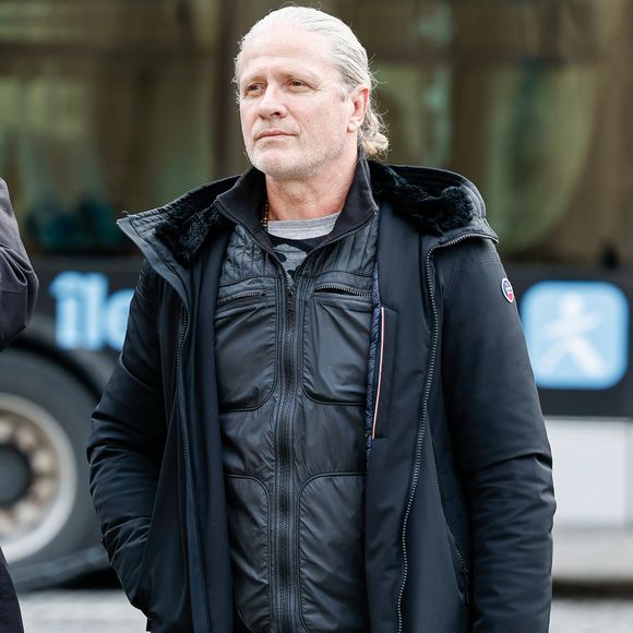 Emmanuel Petit - Arrivées à la cérémonie religieuse en hommage à Rolland Courbis en l’église de la Madeleine à Paris, France, le 14 janvier 2026. © Jacovides-Moreau/Bestimage
