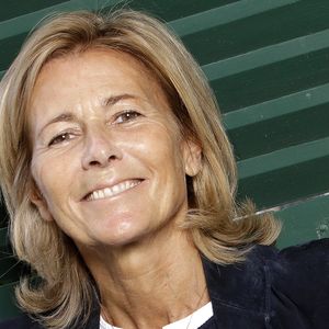 Claire Chazal pose à Paris © Cédric Perrin/Bestimage