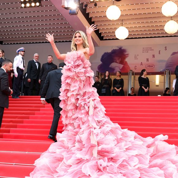Heidi Klum - Montée des marches du film « Partir un jour » pour la cérémonie d’ouverture du 78ème Festival International du Film de Cannes, au Palais des Festivals à Cannes. Le 13 mai 2025
© Jacovides-Moreau / Bestimage