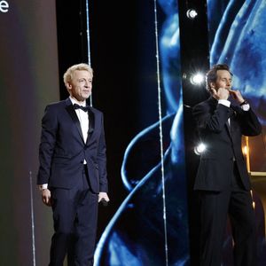 Emmanuel Curtil et Benjamin Lavernhe lors de la 51e cérémonie des César du cinéma qui s'est tenue à l'Olympia le 26 février 2026, à Paris, France. 
Photo par Nasser Berzane/ABACAPRESS.COM