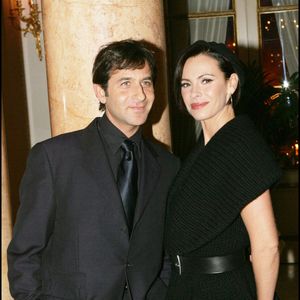 Archives : Mathilda May & Philippe Kelly, Hôtel Bristol @JEAN LOUIS MACAULT / BESTIMAGE