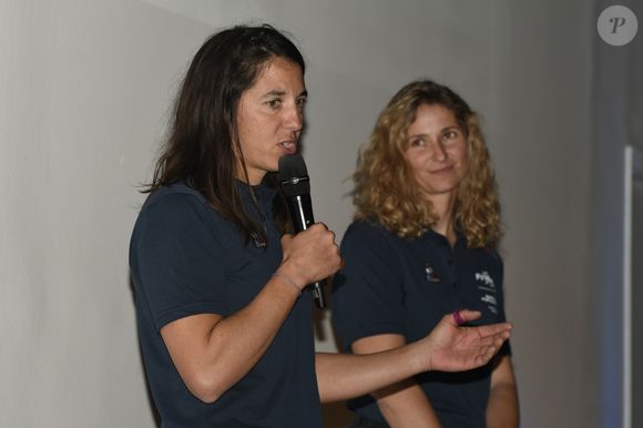 À Marseille, le 15 avril 2024, les athlètes de l'équipe de France de voile, Charline Picon et Sarah Steyaert, sont sélectionnées pour les Jeux Olympiques de Paris 2024.

William Cannarella / Panoramic / Bestimage