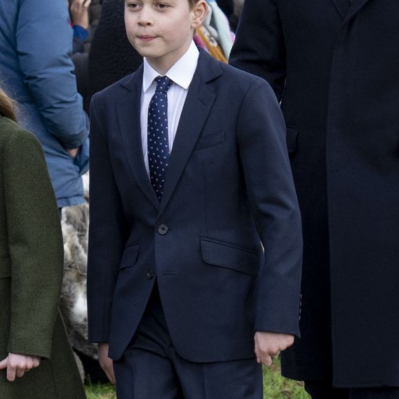 Le prince George, à l'église St-Mary Magdalene à Sandringham, le 25 décembre 2023.

Photo : Agence / Bestimage