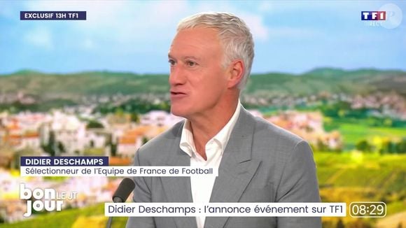 Marie-Sophie Lacarrau dévoile les coulisses de la révélation de Didier Deschamps, dans "Bonjour", le 8 janvier 2025, sur TF1