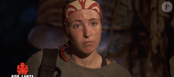 Candice, révélée en 2021 dans l'édition dite des "Armes secrètes", est enceinte de son troisième enfant.

Candice dans "Koh-Lanta, Les Armes secrètes", sur TF1.