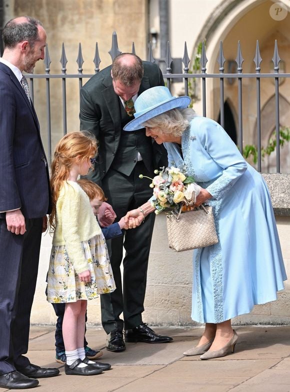 Vendu pas moins de 3800 euros ! 

La Reine Camilla lors de la messe de Pâques à la chapelle St George au château de Windsor le 20 avril 2025



Pictured: Queen Camilla (Camilla Parker Bowles, reine consort d'Angleterre)