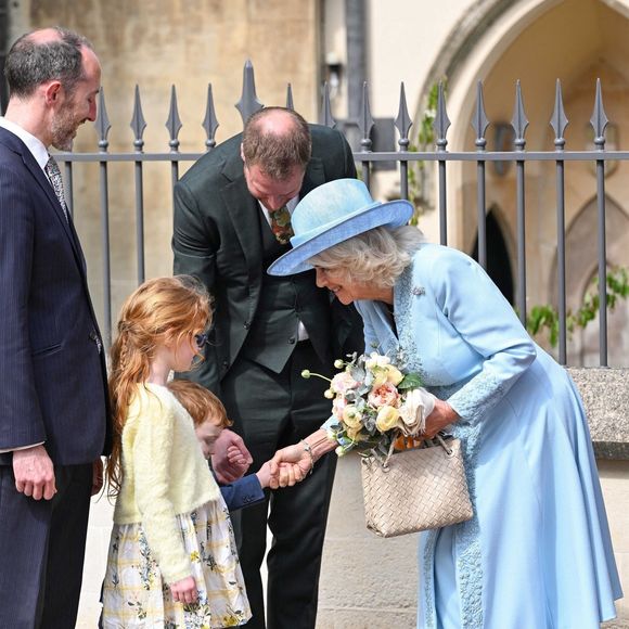 Vendu pas moins de 3800 euros ! 

La Reine Camilla lors de la messe de Pâques à la chapelle St George au château de Windsor le 20 avril 2025



Pictured: Queen Camilla (Camilla Parker Bowles, reine consort d'Angleterre)