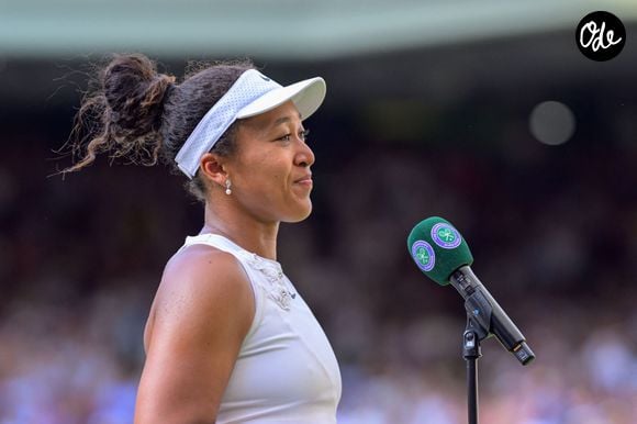 Naomi Osaka à Wimbledon le 5 juillet 2025. © SPP / PsnewZ / Bestimage | 00762299