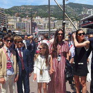 Après avoir profité du Grand Prix de Monaco 
Andrea et Tatiana Casiraghi avec leurs enfant, Charlotte Casiraghi et Raphael Elmaleh - Les célébrités lors du Grand Prix de Formule 1 (F1) de Monaco, le 25 mai 2025.
© Jean-François Ottonello / Nice Matin / Bestimage