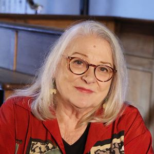 Josiane Balasko lors de l'enregistrement de l'émission "Animaux Stars", présentée par B.Montiel et diffusée le 3 mai 2025 sur la chaîne Animaux. Paris, le 17 février 2025. © Denis Guigenbourg / Bestimage