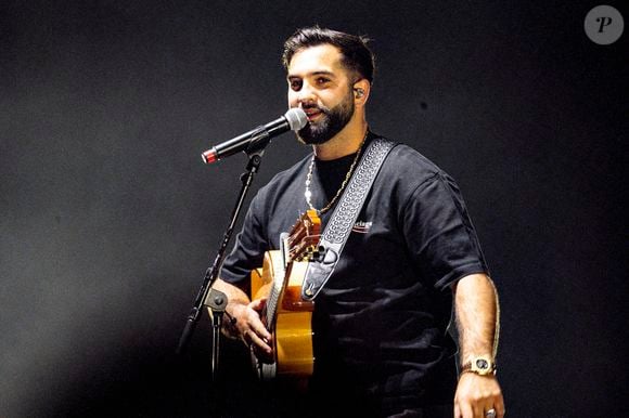 Kendji Girac - Les artistes se produisent lors du concert "Scoop Live" de Radio Scoop à la LDLC Arena de Décines près de Lyon, le 25 février 2025. 
© Sandrine Thesillat / PsnewZ / Bestimage