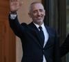 L'humoriste et acteur, Gad Elmaleh arrive au palais de l'Élysée pour un dîner offert aux chefs d’état et de gouvernement par le président de la république dans le cadre du XIXe Sommet de la Francophonie à Paris, le 4 octobre 2024. © Stéphane Lemouton / Bestimage