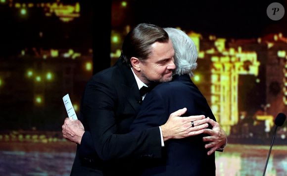Leonardo DiCaprio, Robert De Niro (Palme d'Or d'honneur) - Cérémonie d'ouverture du 78ème Festival International du Film de Cannes, au Palais des Festivals à Cannes. Le 13 mai 2025.
© Borde-Jacovides-Moreau / Bestimage