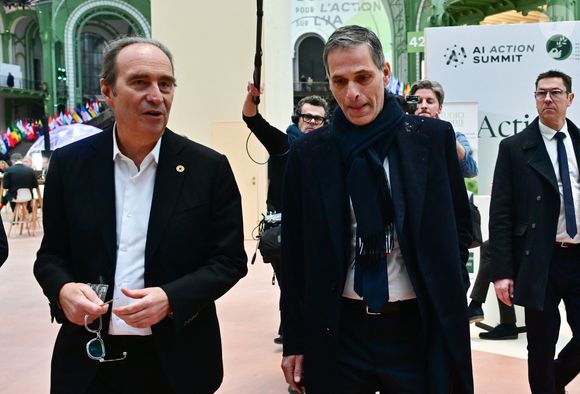 Celui qui est passé par la case prison, sait d'ailleurs à quel point l'échec a une part importante dans toute réussite. 

Xavier Niel et Rodolphe Saadé, Pdg de CMA CGM au sommet pour l'action sur l'intelligence artificielle au Grand Palais à Paris le 10 février 2025.

© Christian Liewig / Bestimage