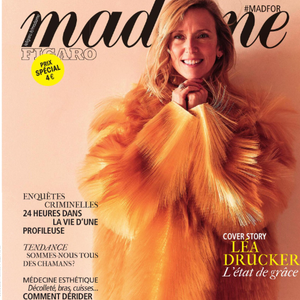 "Madame Figaro" fait sa Une sur Léa Drucker dans son numéro de juin 2026, en kiosques depuis le 29 mai