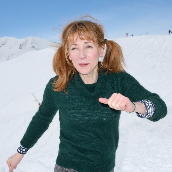 Julie Depardieu assiste au photocall du Jury Fiction dans la neige lors du 20e Festival des Créations Télévisuelles de Luchon à Luchon, France, le 09 Fevrier 2018. Photo par Aurore Marechal/ABACAPRESS.COM