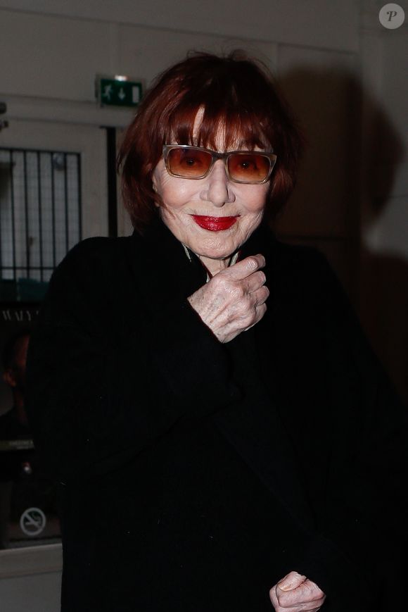 Exclusif - Judith Magre - Générale de la pièce "La Joconde parle enfin" écrite par L. Ruquier au théâtre de l'oeuvre à Paris, France, le 04 avril 2024. © Christophe Clovis / Bestimage