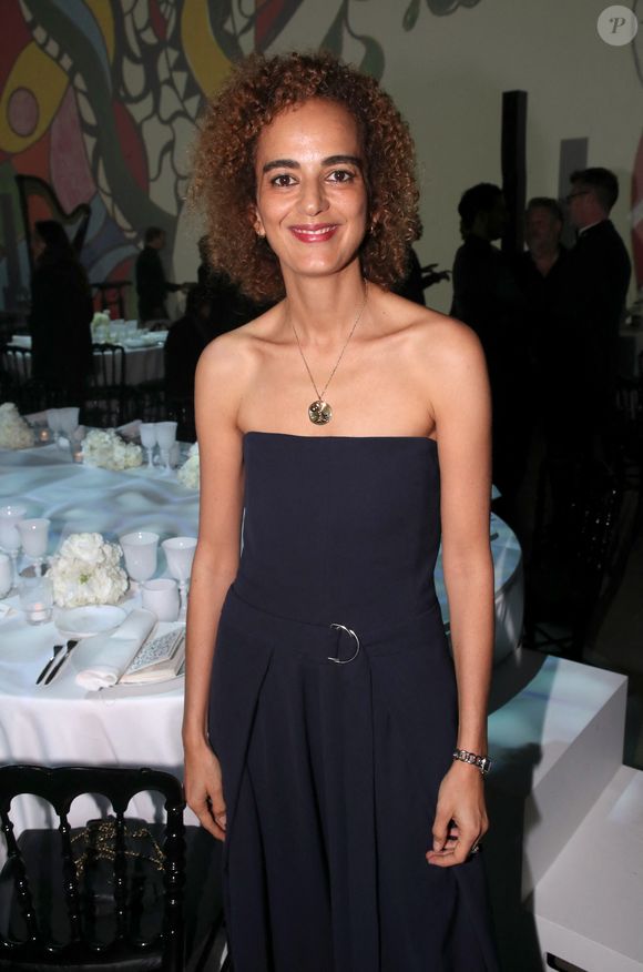 Leïla Slimani - « Dîner de la Mode » au bénéfice du Sidaction, au Palais de Tokyo, dans le cadre de la Fashion Week de Paris. Le 25 Janvier 2024. 
© Bertrand Rindoff Petroff / Bestimage