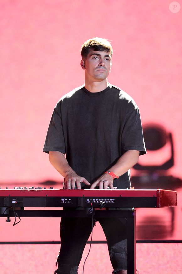 Exclusif - Florian Rossi - Enregistrement de la 2ème partie de soirée de l'émission "La Chanson secrète 6" à la Scène musicale à Paris, qui sera diffusée le 12 décembre sur TF1. Le 8 septembre 2020 
© Gaffiot-Moreau / Bestimage