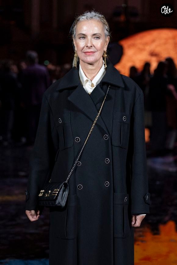 Carole Bouquet – Photo Call  du Défilé de mode Chanel Collection Printemps-Été 2026 dans le cadre de la Fashion Week de Paris, le 6 octobre 2025.
 
© Olivier Borde / Bestimage