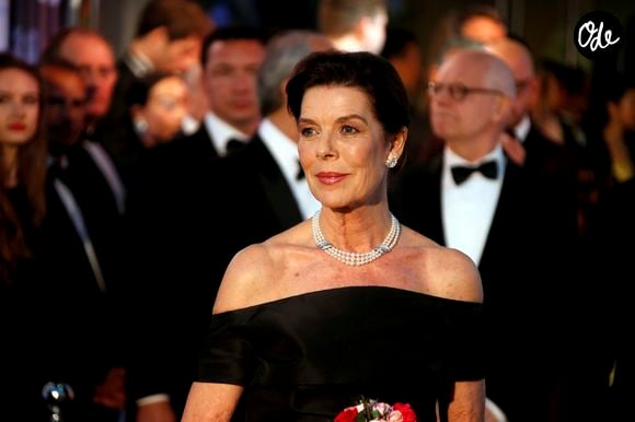 La princesse Caroline de Hanovre - 65ème édition du Bal de la Rose donné au profit de la Fondation Princesse Grace sur le thème de la Riviera, une idée de K. Lagerfeld, à la Salle des Etoiles du Sporting Monte-Carlo à Monaco, le 30 mars 2019. © Jean-François Ottonello / Nice Matin / Bestimage