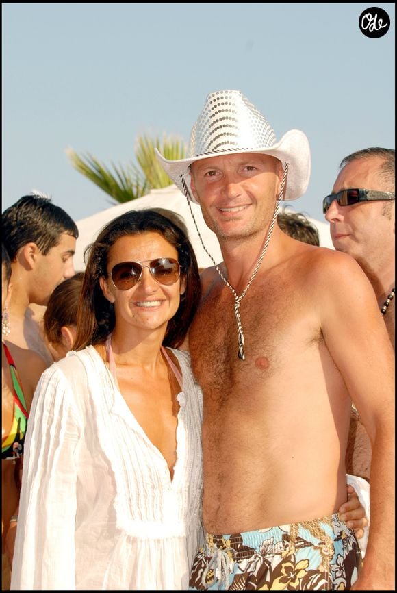 Exclusif - Frank Leboeuf et son ex-femme Betty à Saint-Tropez.
Crédit : RACHID BELLAK / BESTIMAGE