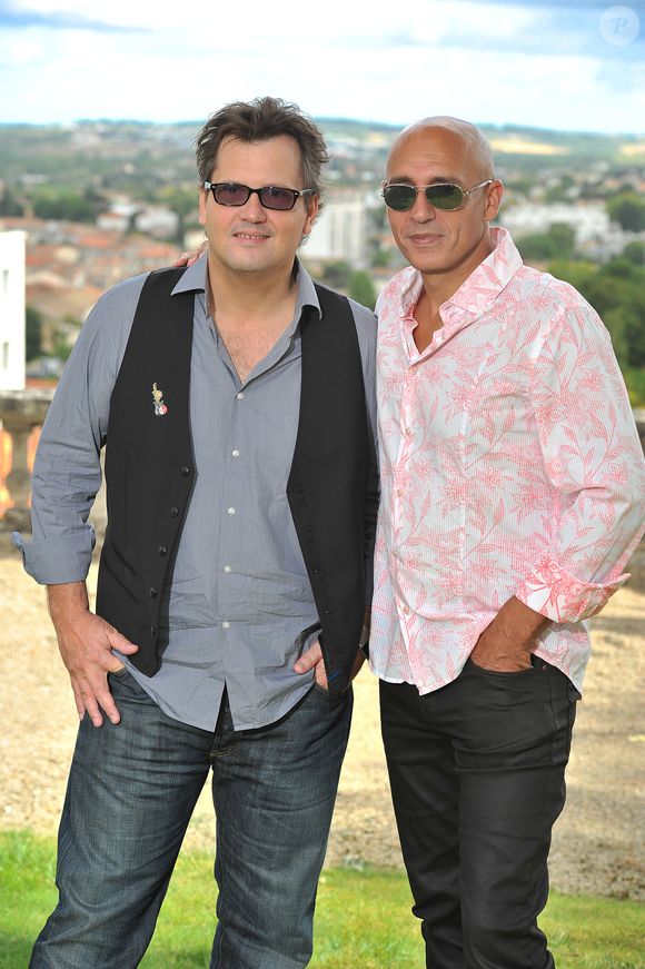 William Picard et Sacha Goeller du groupe Début de soirée - Photocall du film "Star 80" - 5ème festival du film francophone d'Angoulême © Guillaume Gaffiot /Bestimage