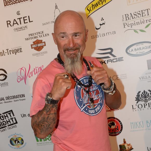 Vincent Lagaf' - Soirée "La Fight Night" de Saint-Tropez, France, le 4 août 2016. La Fight Night est un concept original alliant les plus hautes valeurs des sports de combats internationaux au glamour de Saint-Tropez. Certains des plus grands noms de la boxe thaï et du kick-boxing mondiaux se sont a&