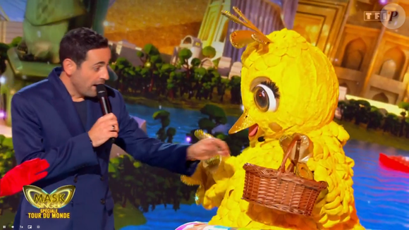 Le poussin dans Mask Singer 9, prime du 22 mai - capture d'écran TF1