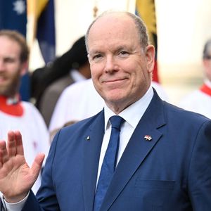Le prince Albert II de Monaco quitte la cérémonie annuelle de célébration du Commonwealth Day à l'abbaye de Westminster, à Londres. Backgrid UK/ Bestimage