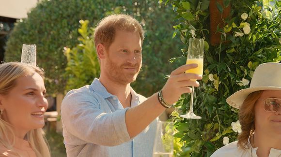 Prince Harry dans le documentaire Netflix Harry & Meghan © JLPPA / Bestimage