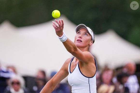 La joueuse française s’est faite battre par Carson Branstine

Lois Boisson contre Carson Branstine dans les qualifications de Wimbledon Londres, UK le 24 juin 2025. Photo by Hiroshi Sato/Icon Sport/ABACAPRESS.COM