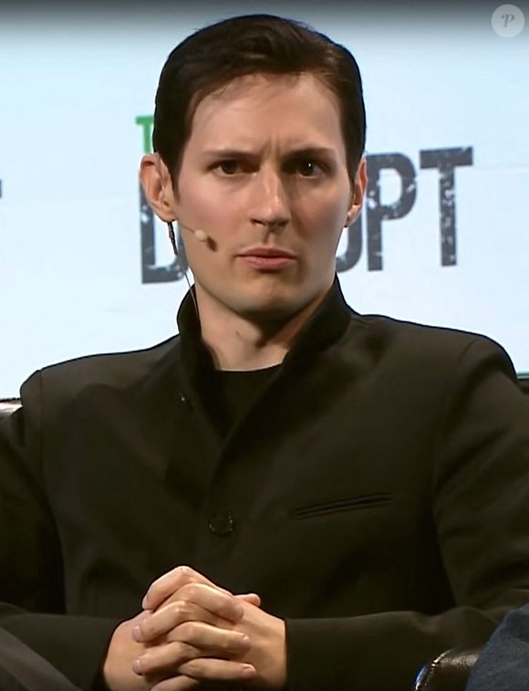 Pavel Durov, franco-russe de 39 ans, fondateur et PDG de la messagerie sécurisée Telegram a été interpellé samedi soir 24 août 2024 à l'aéroport du Bourget en France. © Capture TV via Bestimage