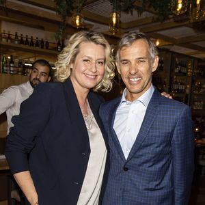 Exclusif - Paul et Luana Belmondo - Luana Belmondo lors du lancement de son livre "Italia mia Luana cuisine Rome" et de l'annonce de la diffusion de la série d'émissions sur la chaîne TV My Cuisine, au  restaurant l'Osteria del Vino du marché spacieux Eataly Paris Marais à Paris le 7 novembre 2019. © Tiziano Da Silva - Pierre Perusseau/Bestimage