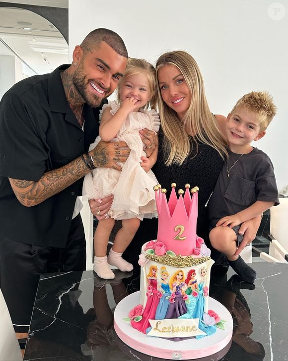 Jessica Thivenin, Thibault Garcia et leur fille Leewane sur Instagram.