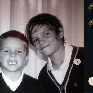 L’ancien footballeur a écrit : "Être papa, c'est mon rôle le plus important… Je vous aime tous".
Capture Instagram - David Beckham