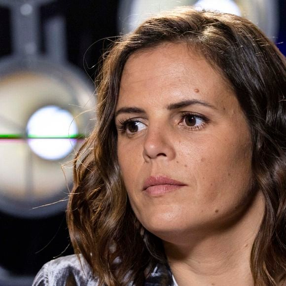 Laure Manaudou à l'enregistrement de l'émission "La Chanson secrète 11" à Paris, le 15 janvier 2022. Photo : Cyril Moreau / Bestimage