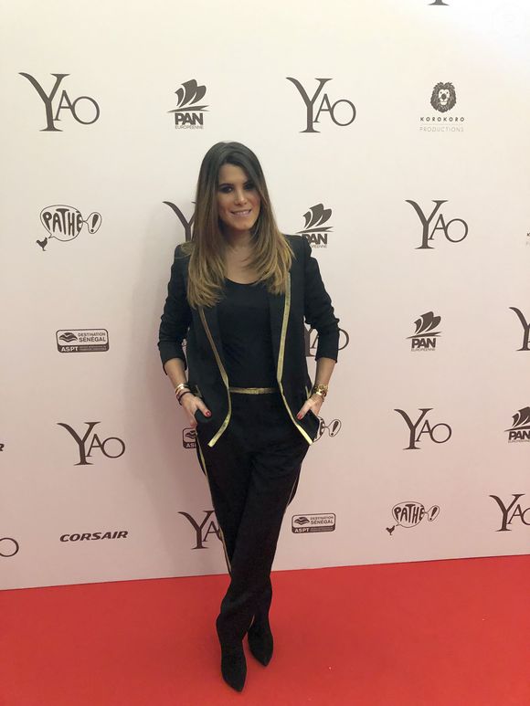 Karine Ferri - Avant-première du film "Yao" au cinéma Le Grand Rex à Paris le 15 janvier 2019. AGENCE / BESTIMAGE