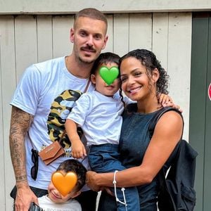 Papa de Kenna et D’Isaiah, M. Pokora est marié depuis 6 ans à Christina Milian.

M. Pokora et Christina Milian immortalisés avec leurs deux fils Isaiah et Kenna sur Instagram (Capture d'écran Instagram)