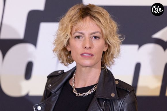 L'actrice française Sara Mortensen pose lors d'une séance photo organisée pour présenter la nouvelle saison de l'émission « Star Academy » au Grand Rex, à Paris, le 29 septembre 2025. Photo d'Alexis Jumeau/ABACAPRESS.COM