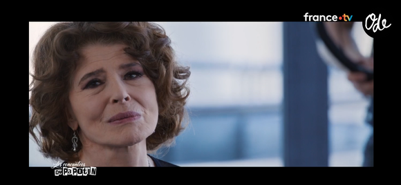 Fanny Ardant dans l'émission "Les rencontres du Papotin" sur France 2, le 17 octobre 2026.