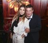 Ce clap de fin apparaît même comme un soulagement pour le mari d'Aurore Aleman, comme il le reconnaît ensuite
Benjamin Castaldi et sa femme Aurore lors de la soirée Omar Harfouch "Dîner chez Maxim's" à Paris le 9 octobre 2024.
© Perusseau / Tribeca / Bestimage