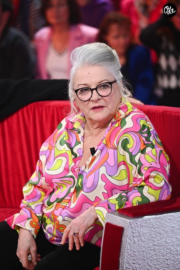 Josiane Balasko - Enregistrement de l'émission Vivement dimanche consacrée à l'équipe du Splendid au studio Rive Gauche, presentée par Michel Drucker . Diffusion sur France 3 . présentée par M.Drucker
© Guillaume Gaffiot / Bestimage