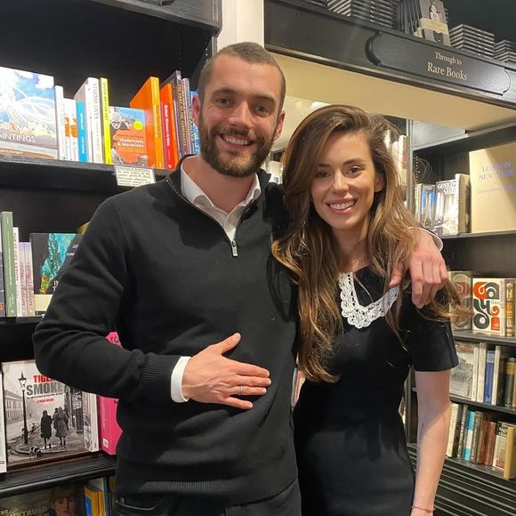 Louis Sarkozy avec sa femme Natali. Instagram @husicsarkozynatali